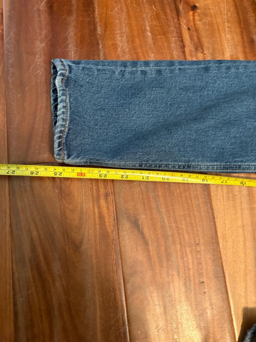 AGOLDE Nico High Rise Slim Straight Jeans 29 Button Fly Medium Wash (0966) - Picture 2 of 11